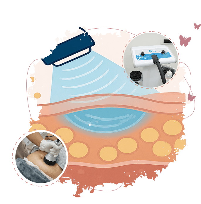 Laser Hair Removal Illustration